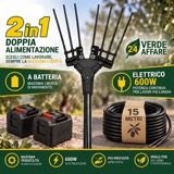 Doppia alimentazione batteria o cavo
